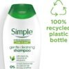 Simple Kind To Hair Gentle Care Shampoo – 400ml Bottle – For Sensitive Scalp