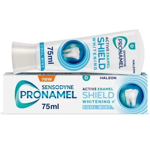 Sensodyne Pronamel Active Shield Enamel Care Toothpaste – Whitening Formula, 75m