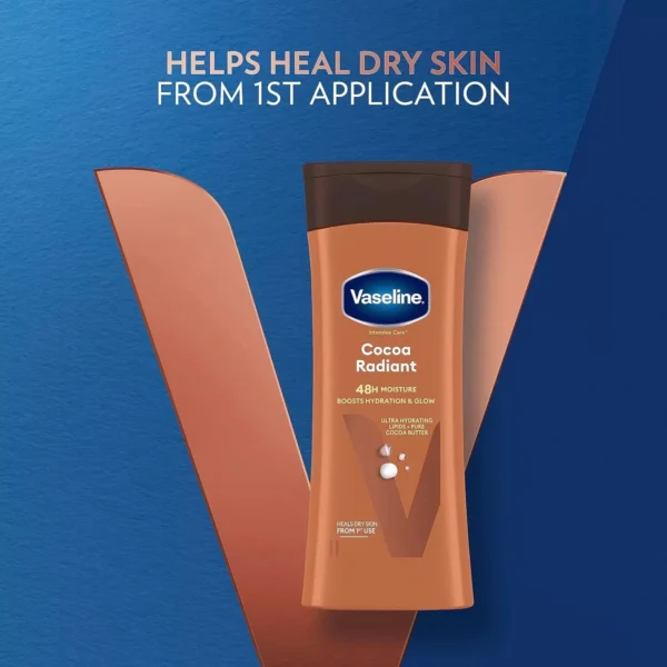 Vaseline Essential Moisture Cocoa Radiant Lotion Body Care Ultra-Hydrating 200ml