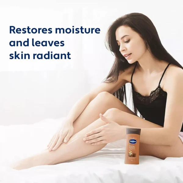 Vaseline Essential Moisture Cocoa Radiant Lotion Body Care Ultra-Hydrating 200ml