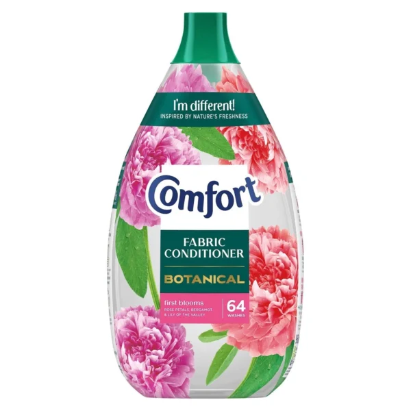 Comfort Botanical Fabric Conditioner freshness First Blooms 960ml – 64 Washes