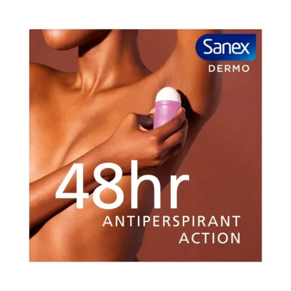 Sanex Dermo Invisible 48h Sweat & Odour Protection Anti-Perspirant Roll On 50ml