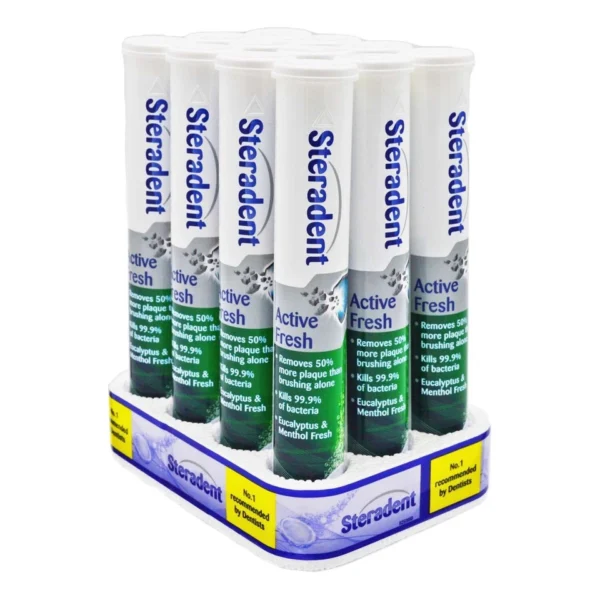 Steradent Active Fresh Tablets 30 Pack