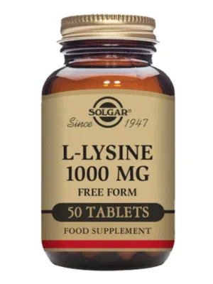 Solgar L-Lysine 1000 MG 50 Tablets Pack