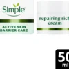 s-l960 (7) Simple Rich Repair Face Cream with 22% Ceramide Booster Organic B5 – 50ml