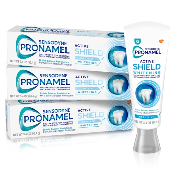 Sensodyne Pronamel Active Shield Enamel Care Toothpaste – Whitening Formula, 75m