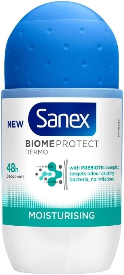 Sanex Biome Protect Moisturising Dermo Roll on Deodorant 50Ml
