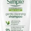 Simple Kind To Hair Gentle Care Shampoo – 400ml Bottle – For Sensitive Scalp