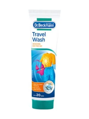 Dr. Beckmann Non-Bio Travel Wash 100ml Clean Laundry On the Go Up to 20 Washes