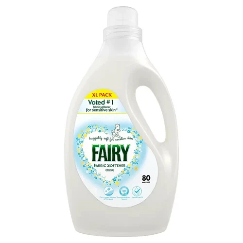 Fairy Fabric Conditioner Softener Original for Sensitive Skin 80 Washes 2.64L